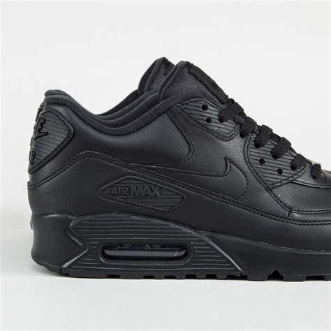 nike air max 90 leather zwart wit|Air Max 90 full black.